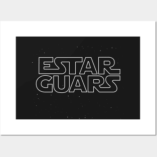 Estar Guars (white) Posters and Art